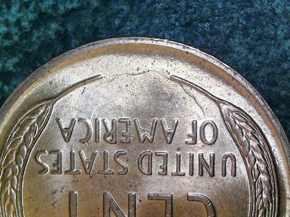 CRH-1946-P-LWC-Obverse/Reverse-Die-Clash.